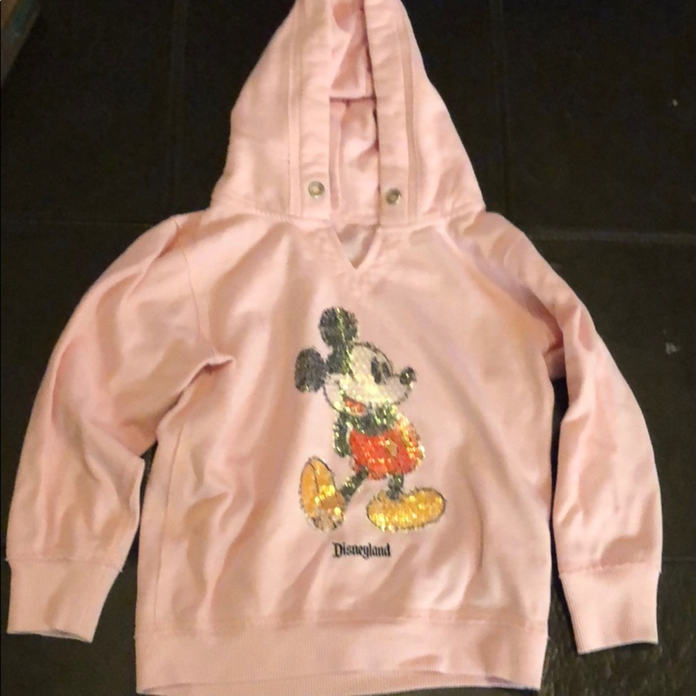 Pink Mickey Mouse sweatshirt